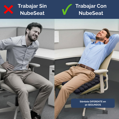NubeSeat Pro Cojín ergonómico inflable